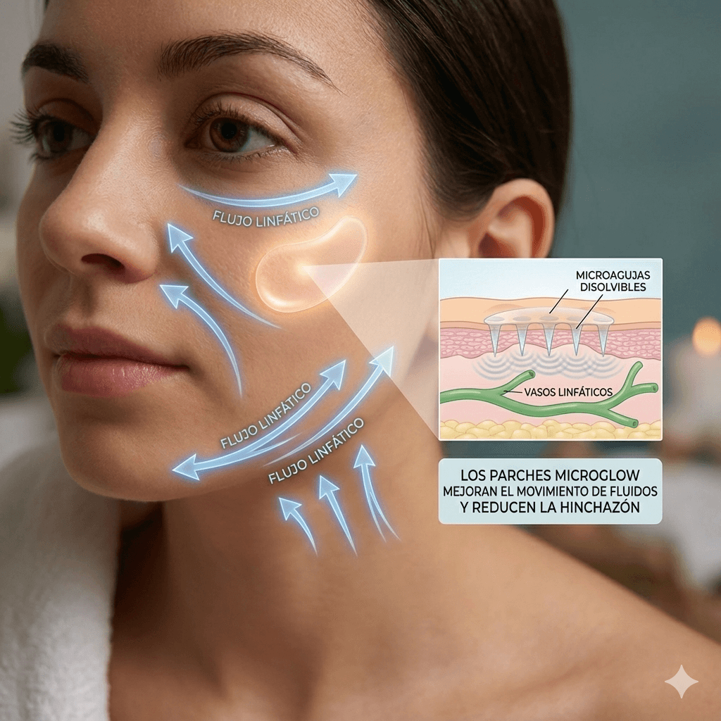 PARCHES MICROGLOW REJUVENECEDOR DE OJOS!